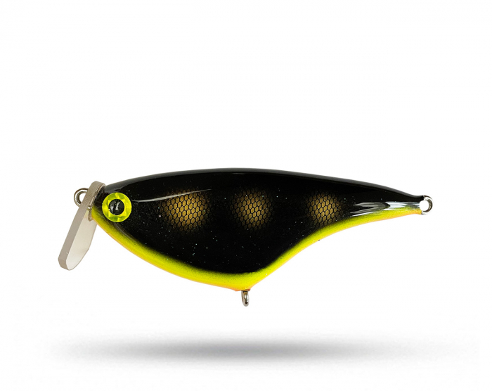 JW Lures Crank 14 cm Shallow Runner - Black Pike i gruppen Fiskedrag / Gäddwobbler hos Örebro Fiske & Outdoor AB (Crank14S - Black Pike)